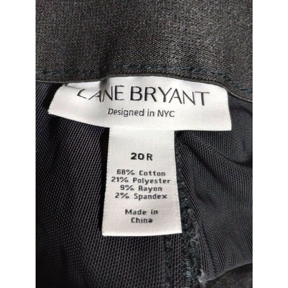 Lane Bryant Jeans Ladies 20R Black Bootcut Comfort‎ Waist - Picture 6 of 7